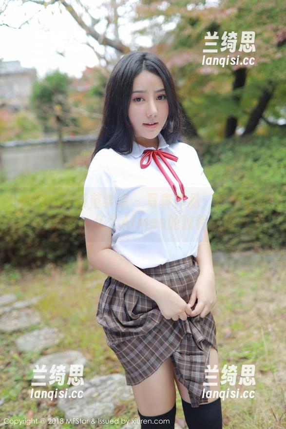 MFStar模范学院 - 写真作品：白衬衫的反叛，久久Aimee的独特品位