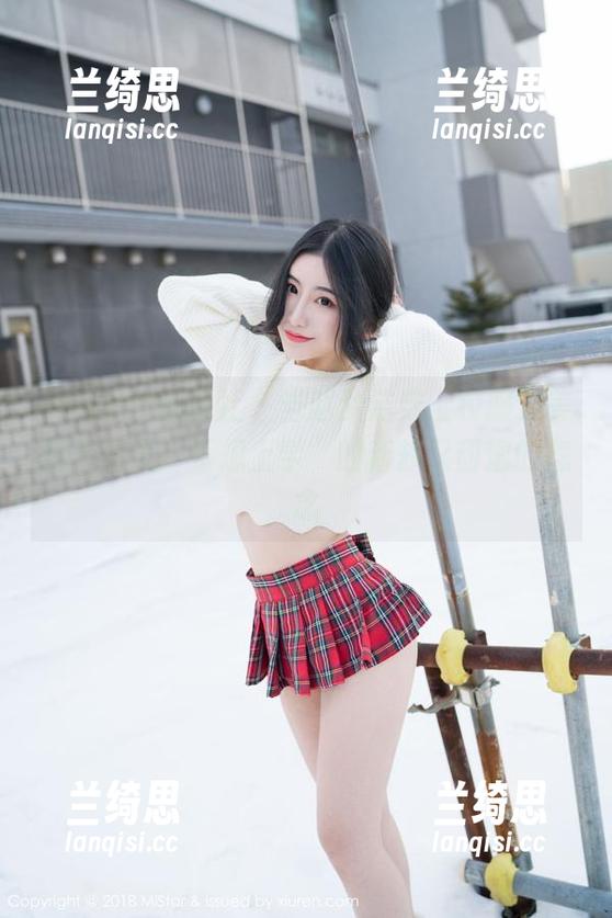 MiStar魅妍社 - 当赵梦洁穿上校服，美图开启了“不想上学”的新却又甜蜜的怨念