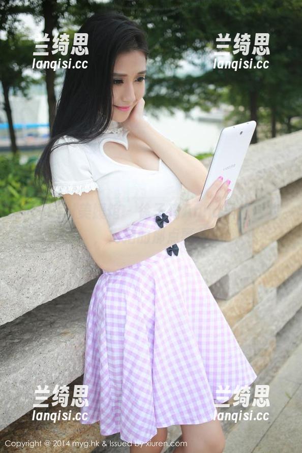 MyGirl美媛馆 - 徐子琦Anna黑白合集，街拍的那点事儿