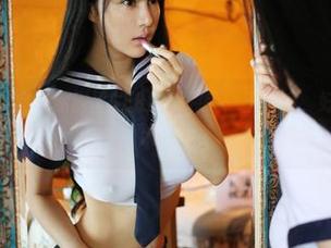 MyGirl美媛馆 – 私房里的粉色大裂变：王馨瑶，好像是个隐形术师！