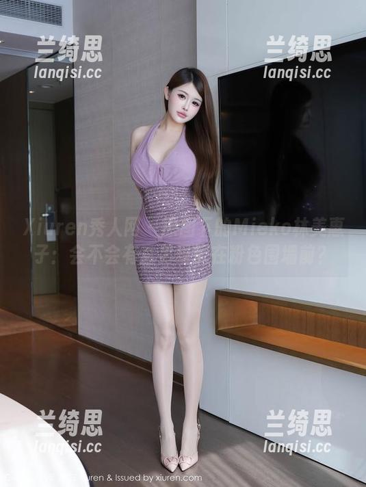 Xiuren秀人网 - 原图下的Mieko林美惠子：会不会有直男晕厥在粉色围墙前？
