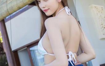 爱蜜社 – 朱可儿Flower的写真：学姐角色，跟课本比起来可不止学习哦