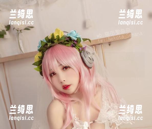猫田圣奈奈的高清cos：你见过的最可爱的椰子女仆吗？好想自拍一张！